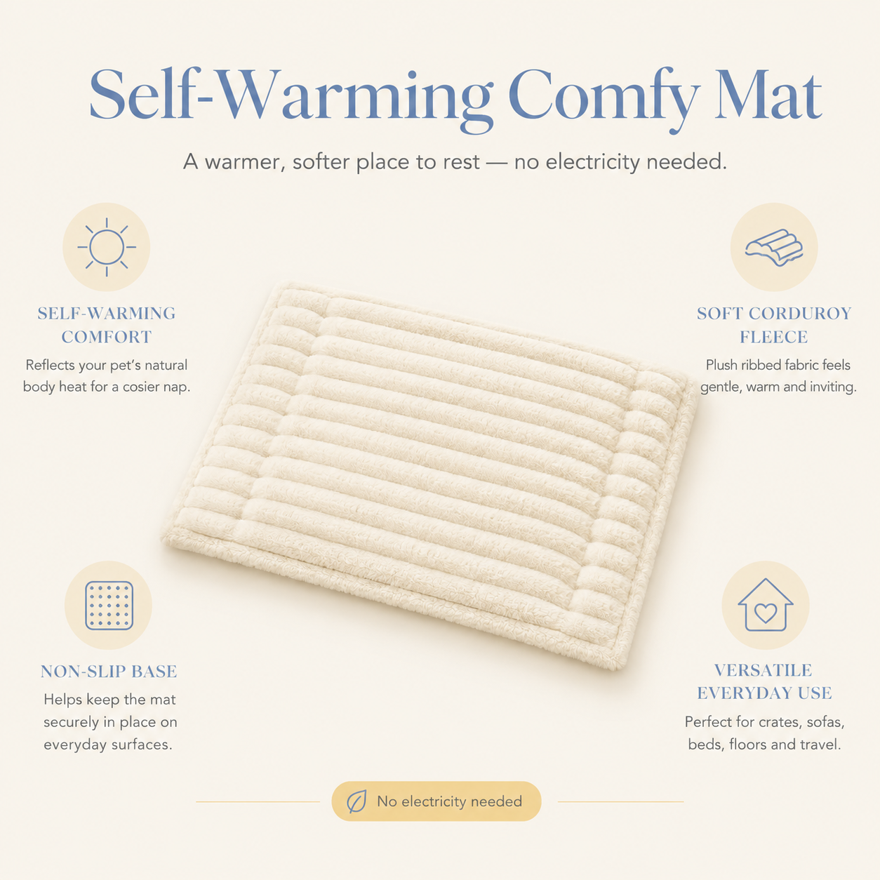 Self Warming Pet Mat
