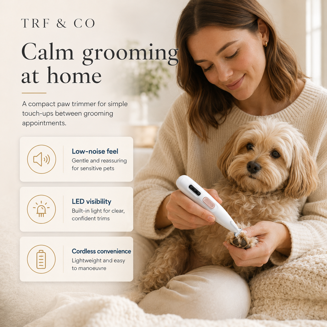 LED Pet Paw Trimmer