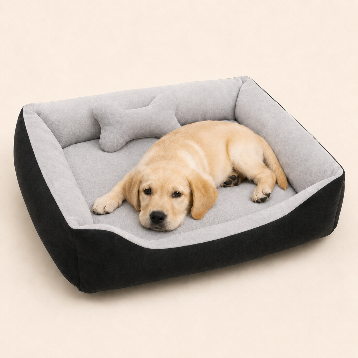 Soft Cushioned Pet Bed